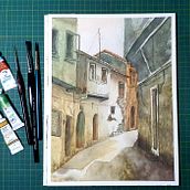 Luz e cor na Aquarela - curso de Gonzalo Ibáñez. Un proyecto de Pintura a la acuarela de Simone Schumacher - 04.12.2022