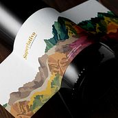 Diseño de etiqueta de vino Superlativo. Un progetto di Design, Illustrazione tradizionale, Br, ing, Br, identit e Graphic design di Mariel Vignoni Debandi - 05.12.2022