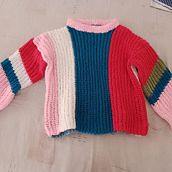 Mi proyecto del curso: Crochet: crea prendas con una sola aguja. Un proyecto de Diseño de moda, Tejido, DIY, Crochet y Diseño textil de Nena Sofía Martinez De Mendez - 02.12.2022