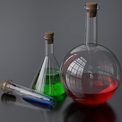 Chemestry Glassware. 3D projeto de Joseph Marcell - 01.04.2022