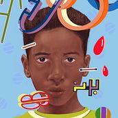 Meu projeto do curso: Retrato criativo ilustrado com Procreate. Traditional illustration, Drawing, Digital Illustration, Portrait Drawing, Digital Drawing, and Digital Painting project by Sandrine Da Fonte - 12.05.2022