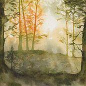 My project for course: Dreamy Watercolor Landscapes: Paint with Light. Un projet de Peinture , et Aquarelle de Mary Herbert - 05.12.2022