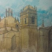 MIS ACUARELAS. Watercolor Painting project by Jorge Adan Villegas Abrill - 10.28.2022