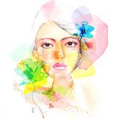 My project for course: Illustrated Portrait in Watercolor. Traditional illustration, Fine Arts, Painting, Drawing, Watercolor Painting, Portrait Drawing, and Artistic Drawing project by dawnforestudio - 12.06.2022