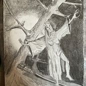 Mi proyecto del curso: Dibujo imaginativo con grafito y carboncillo. Un progetto di Illustrazione tradizionale, Belle arti, Disegno a matita, Disegno, Disegno artistico e Disegno anatomico di jdavid barnes - 06.12.2022