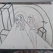 Mi proyecto del curso: Fundamentos del dibujo de personas a partir de la imaginación. Traditional illustration, Fine Arts, Sketching, Pencil Drawing, Drawing, Artistic Drawing, and Figure Drawing project by Yno Alex Leppe Montenegro - 12.06.2022