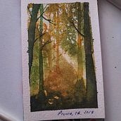 Mi proyecto del curso: Paisajes de ensueño con acuarela: plasma la luz. Un progetto di Pittura e Pittura ad acquerello di a_laus_24 - 06.12.2022