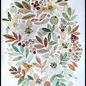 Mein Abschlussprojekt für den Kurs: Blumenkompositionen mit Aquarell: Verbinde dich mit der Natur. Traditional illustration, Painting, Watercolor Painting, and Botanical Illustration project by ydrinka - 12.06.2022