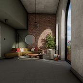 Mi proyecto del curso: Fotorrealismo de espacios interiores con Lumion desde cero. Architecture, 3D Modeling, Digital Architecture, 3D Design, and ArchVIZ project by Raul Molinares - 12.06.2022