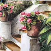 Mi proyecto del curso: Pintura realista al óleo: el color en la vegetación. Fine Arts, Painting, Oil Painting, and Naturalistic Illustration project by Ernesto Marín Andrade - 12.07.2022