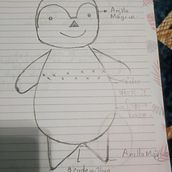 Pinguino. Amigurumi project by Magda Valerin - 12.07.2022