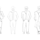 Final Character Sheet. Un progetto di Character design, Bozzetti, Disegno, Stor, telling, Stor, board, Disegno artistico e Narrativa di Shweta - 08.12.2022
