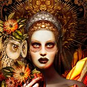 Algunas de mis obras antes de llegar al bordado y aquí. Traditional illustration, Digital Illustration, Design, Fine Arts, Graphic Design, Painting, Collage, Creativit, Digital Design, and Digital Painting project by Mar Cantón - 12.08.2022
