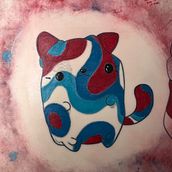 My project for course: Color Techniques for Tattoos. Ilustração tradicional, Desenho, Ilustração digital, Desenho de tatuagens, e Desenho digital projeto de Piero Vidaurrazaga - 08.12.2022