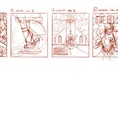 Mi proyecto del curso: The Red Shoes de Hans Christian Andersen. Traditional illustration, Digital Illustration, Stor, telling, and Editorial Illustration project by Chelsy Escalona Suarez - 12.08.2022