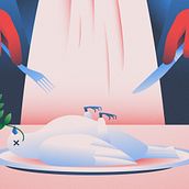 Bon apetit. Self project. Ein Projekt aus dem Bereich Traditionelle Illustration von Ilya Guk - 29.11.2022