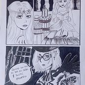 Mi proyecto del curso: Manga para principiantes: del concepto a la creación . Projekt z dziedziny Trad, c, jna ilustracja, Komiks,  R, sunek, Ilustracja c, frowa, Stor, board,  R, sunek atramentem, Narracja i Manga użytkownika valentineskyler - 08.12.2022