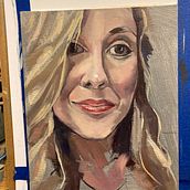My project for course: Portrait Painting with Oil: Explore Light and Shade. Fine Arts, Painting, and Oil Painting project by Jennifer Beaudet Zondervan - 12.08.2022