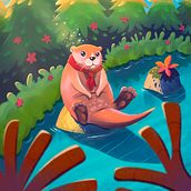 Mi proyecto del curso: Escenas atmosféricas en Procreate: pinta con colores y luces . Traditional illustration, and Digital Illustration project by David Cano Leal - 09.08.2022