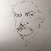 Mi proyecto del curso: Introducción al sketching de retrato en tiempo real. Esboçado, Desenho, Desenho de retrato, Ilustração com tinta, e Desenho com lápis de cor projeto de Juana - 08.12.2022