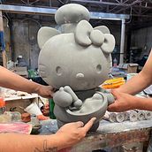 Hello Kitty Café Ein Projekt aus dem Bereich Skulptur von Chucho Rojas - 09.12.2022