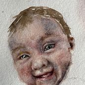 Mi proyecto del curso: Retrato artístico en acuarela. Projekt z dziedziny  Sztuki piękne,  Malarstwo, Malowanie akwarelą i Portret użytkownika Ximena Mza - 09.12.2022