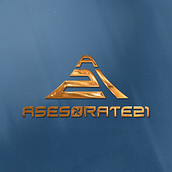 Mi proyecto del curso: Creación de un logotipo para la empresa Asesorate 21. Design, Br, ing, Identit, Graphic Design, and Logo Design project by Tobías Lázaro - 12.05.2022