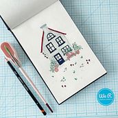 Casitas. Un progetto di Illustrazione tradizionale di Marién Fernández Seoane - 09.12.2022