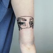Mi proyecto del curso: Tatuaje para principiantes. Tattoo Design, and Traditional illustration project by angel trinidad - 10.15.2022