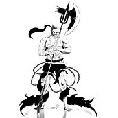 Demon Slayer. Projekt z dziedziny Trad, c, jna ilustracja,  R, sunek, R, sunek ołówkiem,  R, sunek atramentem, Concept art, Ilustracja c, frowa, Komiks, Projektowanie postaci, R, sunek c i frow użytkownika Adam Indelak - 30.10.2022