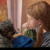 My project for course:  Realistic Oil Portraiture: Conveying Detail and Expression. Fine Arts, Painting, and Oil Painting project by deb_34 - 12.10.2022