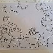 Dibujos//bosquejos  Ein Projekt aus dem Bereich Bleistiftzeichnung, Zeichnung und Kreativität von Romina Bustamante kittsteiner - 10.12.2022