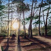 My project for course: Dreamy Watercolor Landscapes: Paint with Light Ein Projekt aus dem Bereich Malerei und Aquarellmalerei von Steve Brookman - 24.12.2022