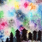 Mi proyecto del curso: Técnicas modernas de acuarela. Traditional illustration, Fine Arts, Painting, and Watercolor Painting project by Valeria Chavez - 12.10.2022