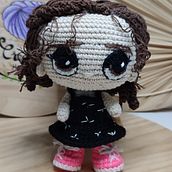 Mi proyecto del curso: Amigurumis: personas tejidas a crochet. Un progetto di Artigianato, Design di giocattoli, Fiber Art, Uncinetto, Amigurumi e Textile Design di Eva Caballero Gutierrez - 11.12.2022
