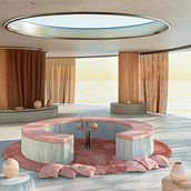 Mi proyecto del curso: ArchViz de interiores: crea diseños 3D surrealistas con Blender. Architecture, Interior Architecture, Digital Architecture, and ArchVIZ project by Gabriel Poveda - 04.30.2022