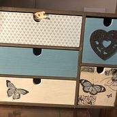Mi proyecto del curso: Iniciación a la chalk paint. Arts, Crafts, Furniture Design, Making, Interior Design, Painting, DIY, Upc, cling, Decorative Painting, Furniture Restoration, Upc, and cling project by Idaluz Buitrago - 12.11.2022