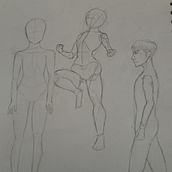 Mi proyecto del curso: Dibujo anatómico para principiantes. Fine Arts, Sketching, Pencil Drawing, Drawing, Realistic Drawing, and Figure Drawing project by Yeray Ángel - 12.11.2022