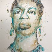 My project for course: Experimental Portraiture with Ink, Tea and Alcohol. Fine Arts, Painting, Drawing & Ink Illustration project by docwill64 - 12.09.2022