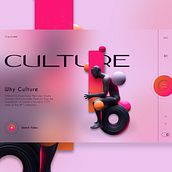  Culture — Web Design. UX / UI, and Web Design project by Marko Shiba - 11.07.2022