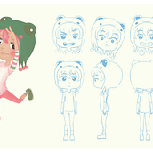 character design. Traditional illustration project by Renad Battawi - 07.29.2022