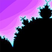 Mandelbrot en diferentes tomas. Motion Graphics, Multimedia, and JavaScript project by cami_rivas_dlb - 12.12.2022