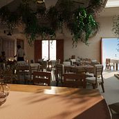 Sidro - Bar & Restaurant. Interior Architecture, Interior Design, Interior Decoration, Retail Design, and Spatial Design project by nina_lidija - 12.12.2022