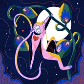 My project for course: Creative Composition for Illustration with Procreate. Traditional illustration, Creativit, Digital Illustration, and Digital Drawing project by Leea Simola - 12.12.2022