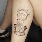 Meu projeto do curso: Técnicas de tatuagem: sombreamento com pepper shading Ein Projekt aus dem Bereich Traditionelle Illustration und Tattoodesign von patriciaemolitor - 12.12.2022