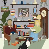 Su entorno. Traditional illustration project by Bianca Bianco - 12.12.2022