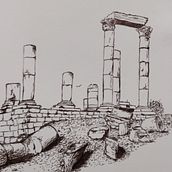 Landscape + Urban Sketching. Drawing, and Pencil Drawing project by Lara Chiari - 12.13.2022