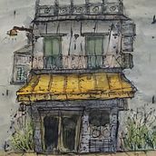 Mi proyecto del curso: Dibujo arquitectónico expresivo con marcadores de colores Ein Projekt aus dem Bereich Skizzenentwurf, Zeichnung, Architektonische Illustration, Sketchbook und Illustration mit Tinte von Juan Briasco - 09.12.2022