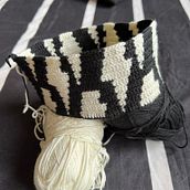 Mi proyecto del curso: Introducción al tapestry. Accessor, Design, Pattern Design, Fiber Arts, Crochet, and Textile Design project by Sandra Rodríguez Fernández - 12.13.2022