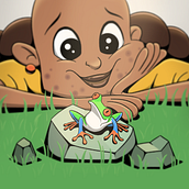 Drika. Traditional illustration, and Animation project by Vitoria Batista - 07.06.2021